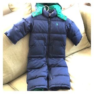 Polo down snowsuit